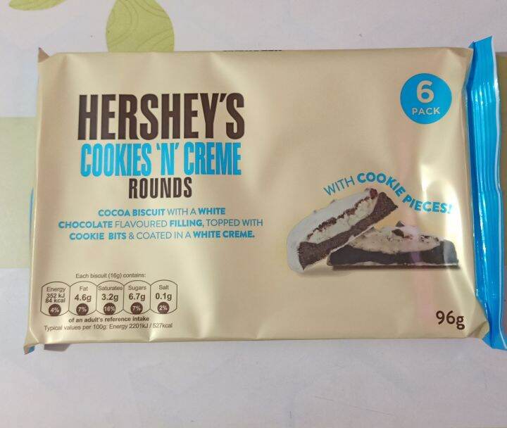 HERSHEY'S COOKIES N CREME ROUNDS 96G Lazada PH