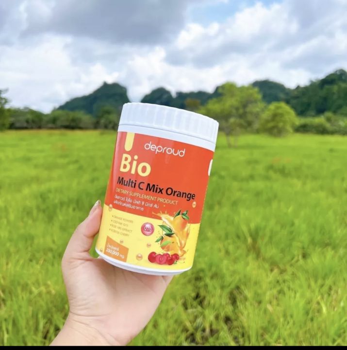 ส่งฟรี-วิตามินซี-6-คอลลาเจน-5-deproud-bio-multi-c-mix-วิตามินซี-วิตซีสด-วิตซีเพียว-วิตามินซีสด-ดีพราว-วิตามินซี-3รส