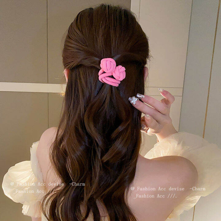 Korean Style New Stretch Rubber Hair Ties for Women Fashion Cute Girl