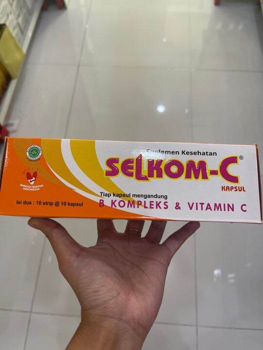Selkom-c vitamin c 500mg | Lazada Indonesia