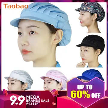 Cute Elastic Kitchen work Hats Restaurant Breathable chefs hat