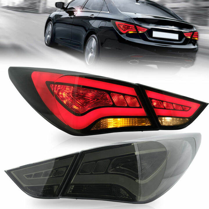 LED Tail lights for Hyundai Sonata 20112014 6th Gen Sedan Rear Lamp