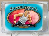 BIANCA ANDREESCU ? การ์ดสะสมเทนนิส ?? GOODWIN TURQUOISE ?