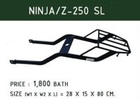 SSS ตะเเกรงท้าย ninja /z 250SL งาน SSS เเท้ใส่ได้ตรงรุ่น Kawasaki ninja SL/Z SL