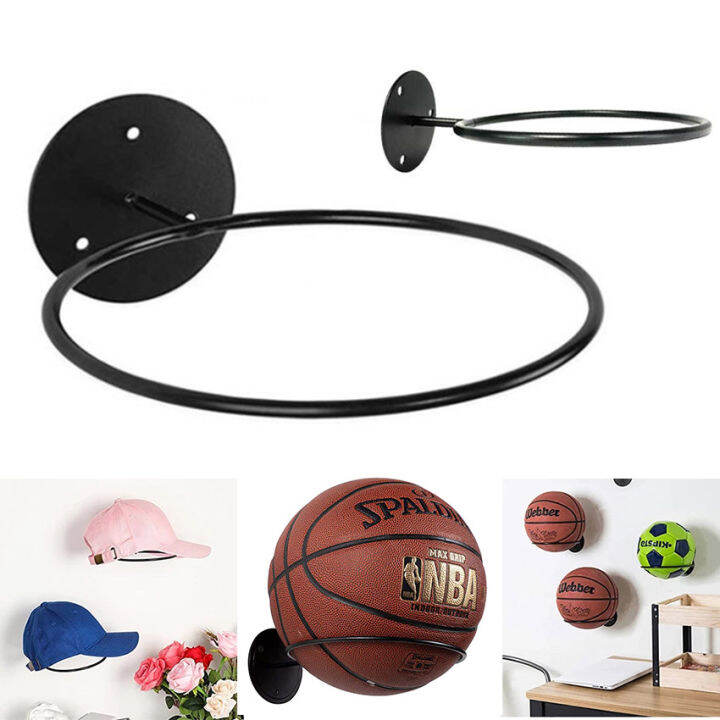 Basketball Wall Storage Display Ball Holder Basketball Display Iron