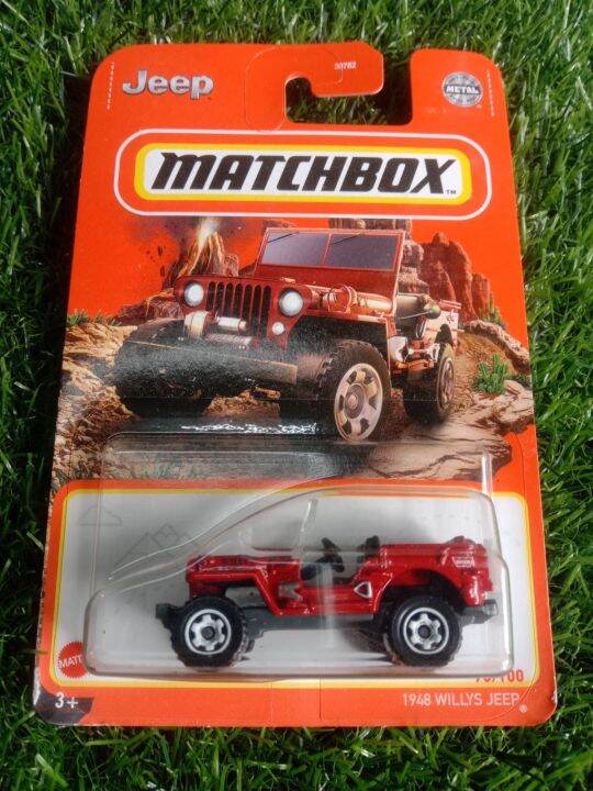 Matchbox: 1948 Willys Jeep red | Lazada PH