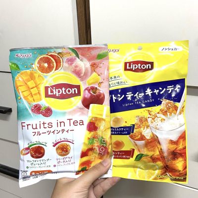 Kasugai Lipton Tea Candy ลูกอมชาลิปตันญี่ปุ่น