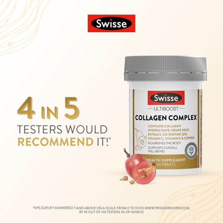 Swisse Beauty Collagen Complex 90 Tabs | Lazada