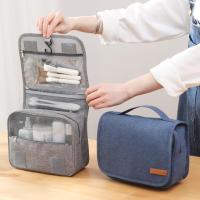 Travel hanging storage bag กระเป๋าเก็บของใช้เดินทาง เนื้อผ้าพรีเมียมอย่างดี