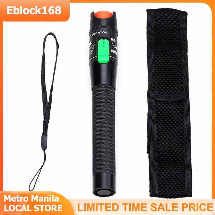 Portable 30mW 30km Fiber Optic Test Pen Red Light Source Pen Type
