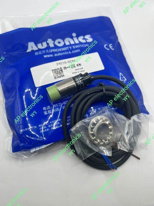 pr18-8dn-autonics-proximity-switch-18m-ชนิด-npn-no-10-30vdc-เราคือแหล่งจัดจำหน่ายอะไหล่อิเล็คทรอนิคส์-โรงงาน-อุตสาหกรรม-ราคาไม่รวมvat