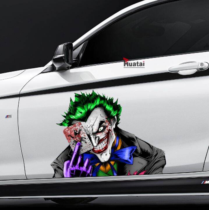 Batman Clown Car Stickers Marvel DC Dark Knight Stickers Personalized