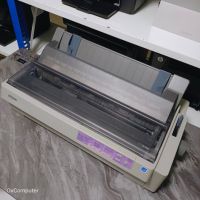 Epson LQ-2190 dotmatrix printer มือสอง ปริ้นใบเสร็จลอกลายสัก เครื่องปริ้นหัวเข็ม