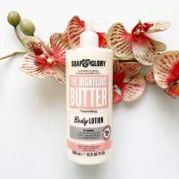 500 ml. วันผลิต 07/22 Soap &amp; Glory Body Lotion The Righteous Butter โซฟ แอนด์ กลอรี่ บอดี้ โลชั่น