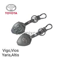 ซองหนังหุ้มรีโมทกุญแจ Toyoto Vios Vigo Yaris เก่า