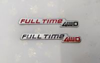 โลโก้  FULL TIME 4WD สำหรับติดรถ TOYOTA FORTUNER