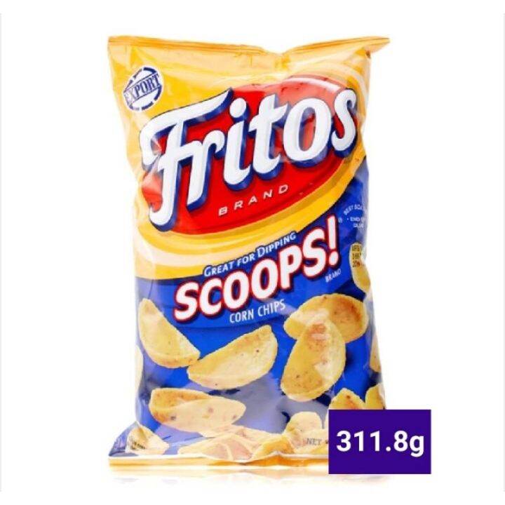 Fritos Scoops Original Corn Chips 311.8g Lazada PH