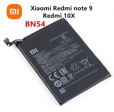 XIAO MI BN54 แบตเตอรี่ For Xiaomi Redmi Note9 / Redmi 10X 4G รุ่นแบตเตอรี่เปลี่ยนโทรศัพท์