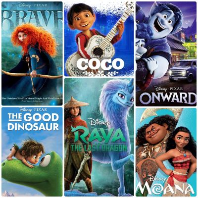 DVD หนังการ์ตูน ☆รายา☆Coco☆Moana☆Brave☆Onward☆TheGoodDinosaur - มัดรวม 6 เรื่องดัง #แพ็คสุดคุ้ม #ดิสนีย์