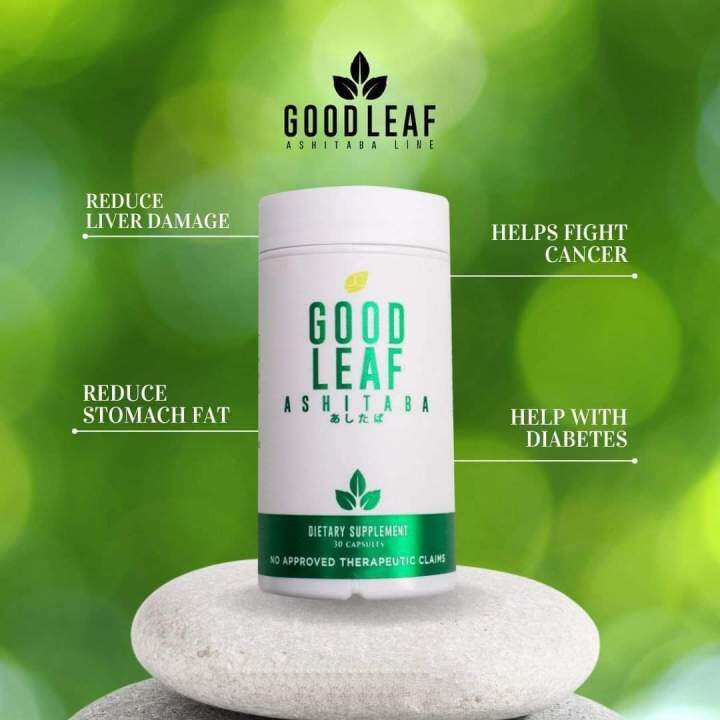 Good Leaf Ashitaba Capsule, Organic, Blood Pressure Control Lazada PH