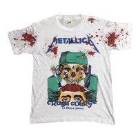 ??? เสื้อวงMetallica ผ้างบ้าง 50/50 สวย  #ผ้านอกครับ#จำหน่ายปลีกและส่ง  ?ป้าย SCREEN STARS 50/50  ✅Size (M) อก 19 ยาว 27  ✅ Size (L) อก 21 ยาว 28  ?ราคา 300 ฿ ?ส่งEMS. 50฿ กดสั่งซื้อแล้วโปรดรับสินค้าด้วยน่ะค่ะ