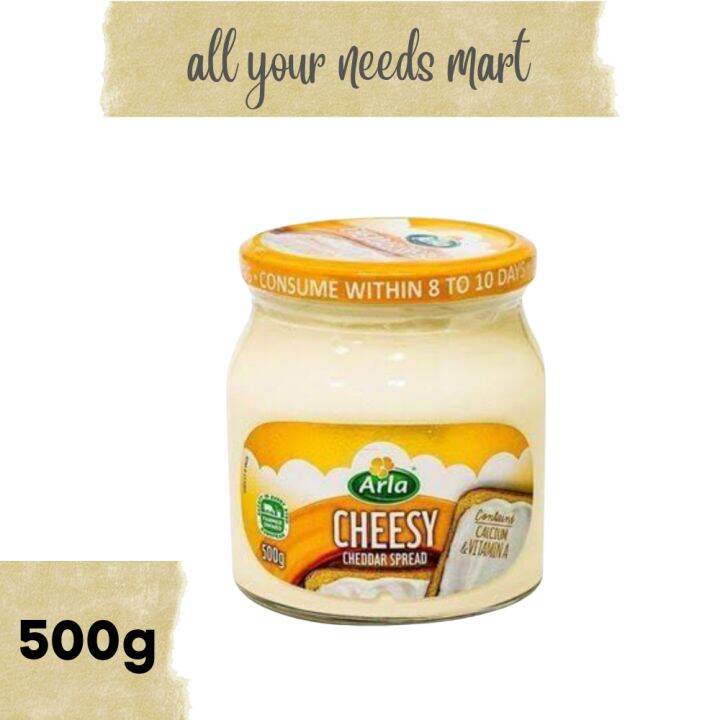 ARLA • Cheesy Cheddar Spread • 500g Lazada PH