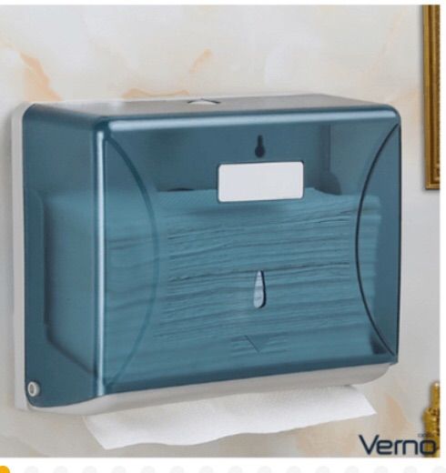 verno-กล่องกระดาษเช็ดมือ-กล่องใส่ทิชชู-pqs-ob8101b-สีฟ้า-ขนาด-26-10-21-ซม