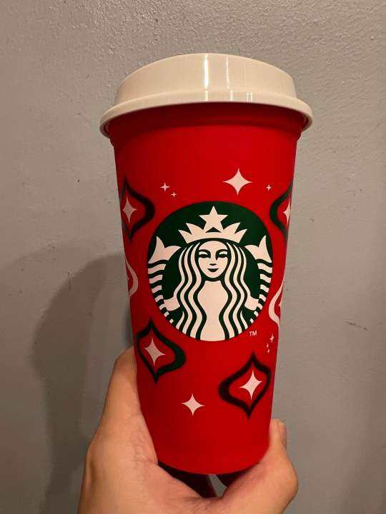 Starbucks Tumbler (16 oz Starbucks Reusable Cup) 2023 Holiday Cups ...