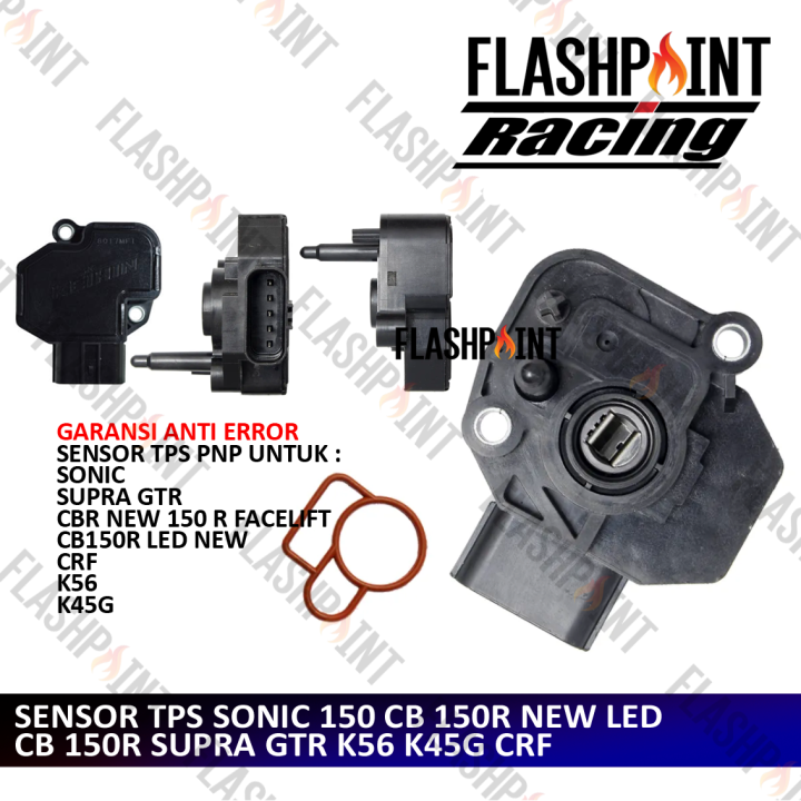 (BISA COD) SENSOR TPS KEIHIN THROTTLE BODY TPS SONIC 150 R NEW CBR CB ...