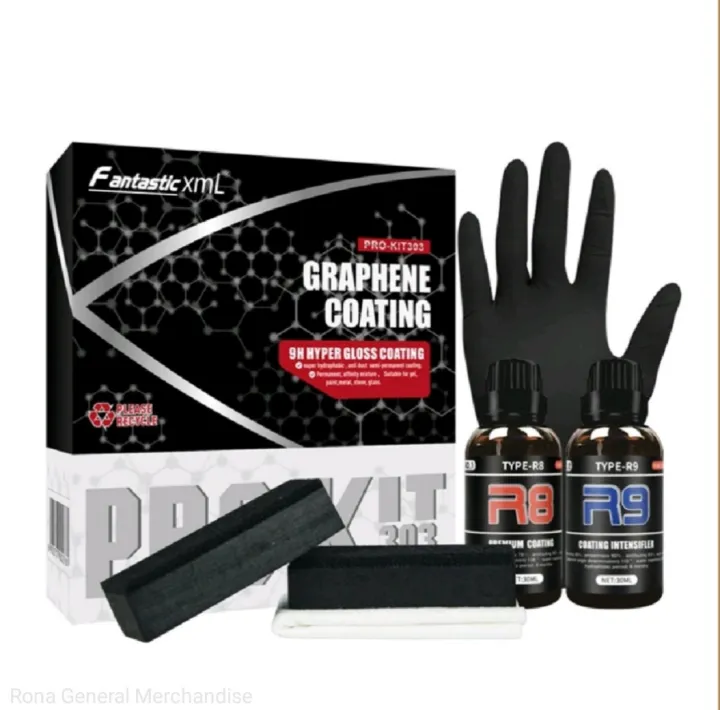 FANTASTIC XML PRO KIT 303 GRAPHENE COATING 9H HYPER GLOSS COATING ...