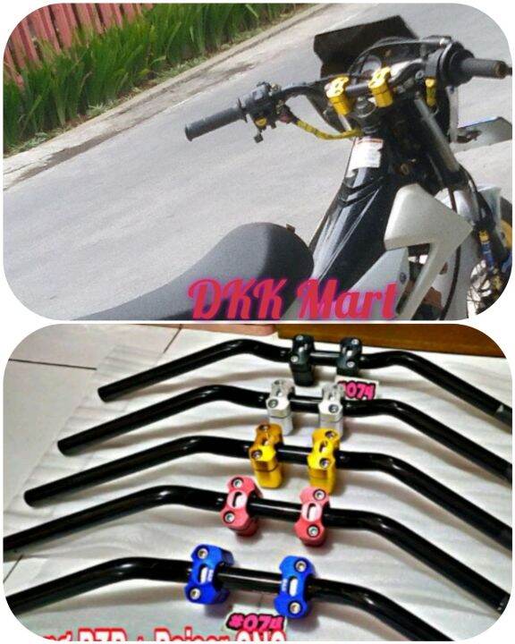 Stang Rzr Pnp Satria Fu Vixion Cb150r Lengkap Dengan Raiser Cnc ...