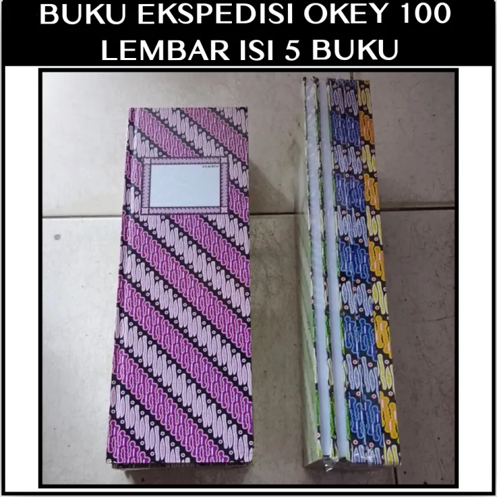 1 Pak Buku Ekspedisi Expedisi Panjang Okey 100 Lembar Isi 5 Buku Lazada Indonesia 5682