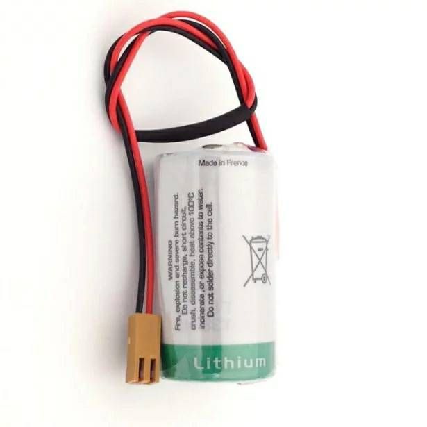 saft-ls26500-26500-c-3-6v-8000mah-แบตเตอรี่ชาร์จไฟ-ls26500-plc-อุตสาหกรรมแบตเตอรี่เซลล์พร้อมปลั๊ก