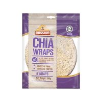 Chia wraps mission จำนวน8แผ่น/ห่อ พร้อมส่ง