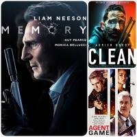 DVD หนังใหม่-แอคชั่น ☆Memory☆Clean☆AgentGame - มัดรวม 3 เรื่องดัง #แพ็คสุดคุ้ม (เสียงอังกฤษ/ซับไทย)