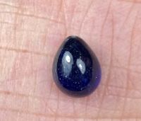 ไพลินสีน้ำเงินธรรมชาติ 2.34cts หลังเบี้ย 8x6mm 2.34cts natural blue sapphire cabochon 8x6mm