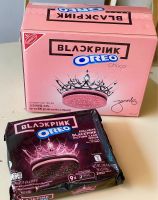 [OREO] BLACKPINK OREO CHOCO 800g กล่องใหญ่ ที่กล่องมีลายเซนต์ ของแท้นำเข้าจากเกาหลี (แถม Oreo ห่อสีดำนำเข้า พร้อมการ์ด 1 ห่อ)