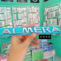 โลโก้ ALMERA ตัวหนังสือฝาท้าย