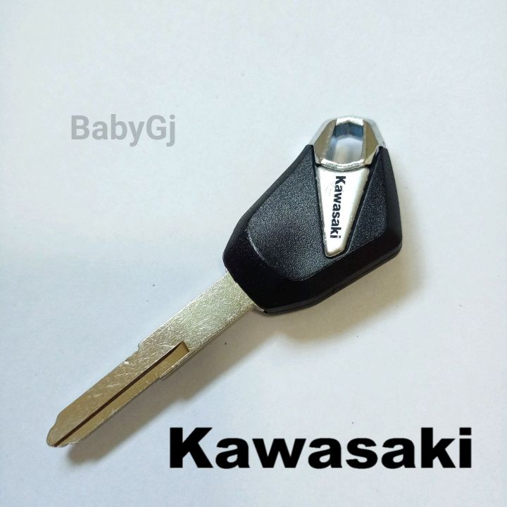 กุญแจ-รถจักรยานยนต์-คาวาซากิ-kawasaki-ninja-250-ninja-300-zx-6r-636-zx-10r-zx-12r-zx-14r-z800-z1000-กุญแจเปล่า-ไม่มีชิพ