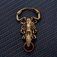 [Handmade] Scorpion Pendant แมงป่องพวงกุญแจ/สร้อยคอ 4.7*2.7*1.9cm