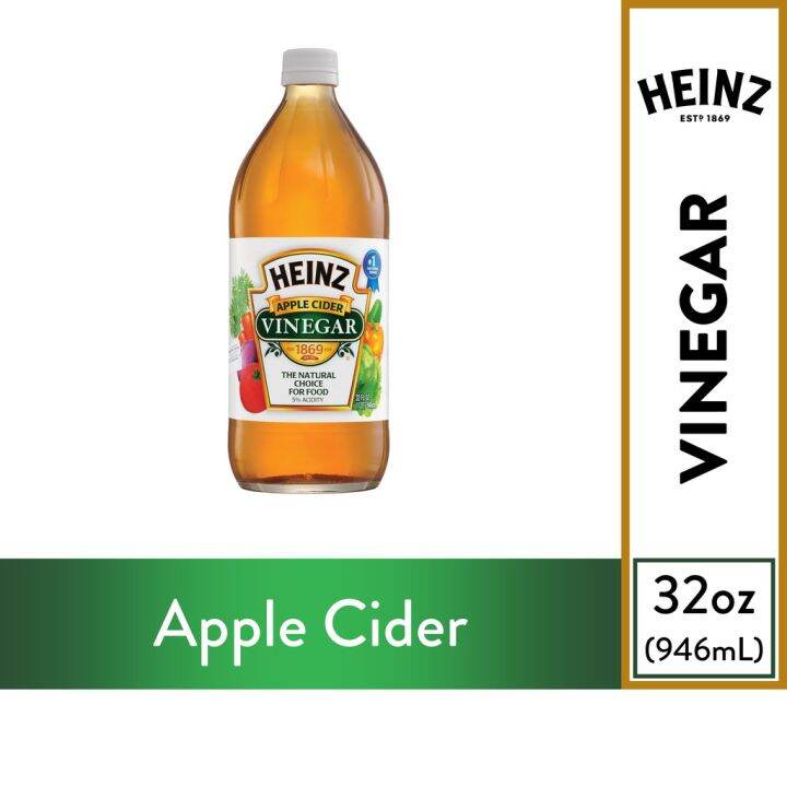 Heinz Apple Cider/Vinegar/藤蔓 Halal 32oz 946ml Lazada