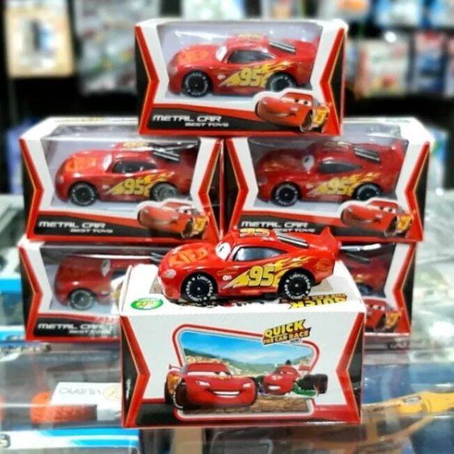 Mobil Diecast Disney Cars Lightning McQueen Lazada Indonesia