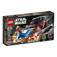 LEGO Star Wars 75196 A-Wing vs. TIE Silencer ของแท้