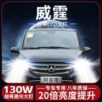 10-15-16-18-20-21 Mercedes-Benz Vito LED ไฟหน้าใกล้แสงไกลไฟรถดัดแปลงหลอดไฟรถยนต์