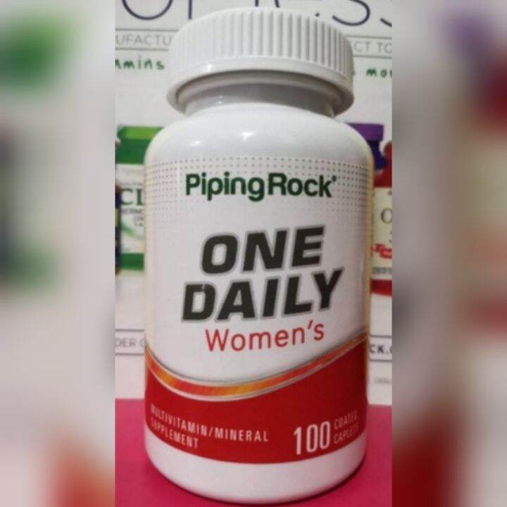 One Daily Women's Multivitamin Multimineral 100 caplets EXPIRY June