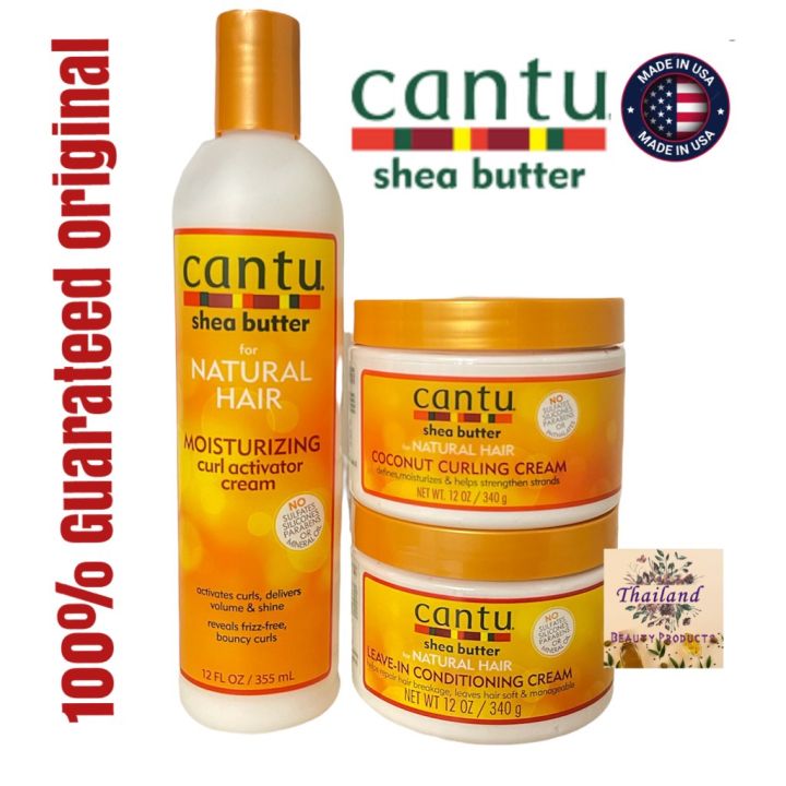 Cantu Shea Butter, Curl Activator Cream,Coconut Curling Cream,Leave in ...