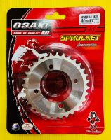 สเตอร์หลัง Spark ,Spark-X ,Fresh ,Y100 ,JR120 ,VR150 ,TZR ,Tiara, YAMAHAใส่ได้ทุกรุ่น แบบเลส 420-32ฟัน อย่างดี(OSAKI) สเตอร์หลังกลึง เสตอร์เลส