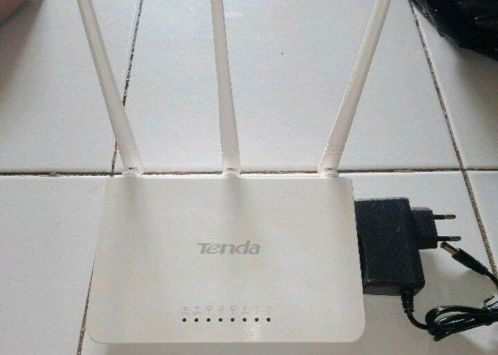 Tenda F3 + adaptor wifi router | Lazada Indonesia