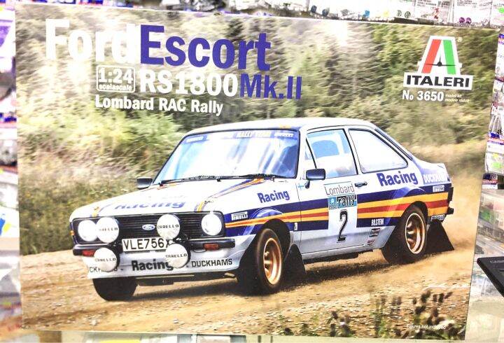 Italeri 1/24 Ford Escort RS1800 Mk.II Lombard RAC Rally 3650 | Lazada PH