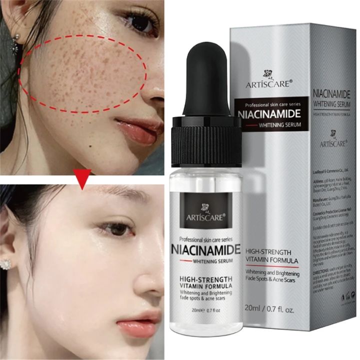 Effective Whitening Serum Remove Dark Spots Freckle Essence Anti Aging